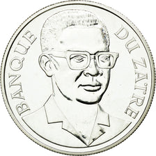 Coin, Zaire, 2-1/2 Zaires, 1975, MS(63), Silver, KM:9