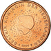 Países Bajos, 2 Euro Cent, 1999, SC, Cobre chapado en acero, KM:235