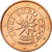 Österreich, 2 Euro Cent, 2002, UNZ, Copper Plated Steel, KM:3083