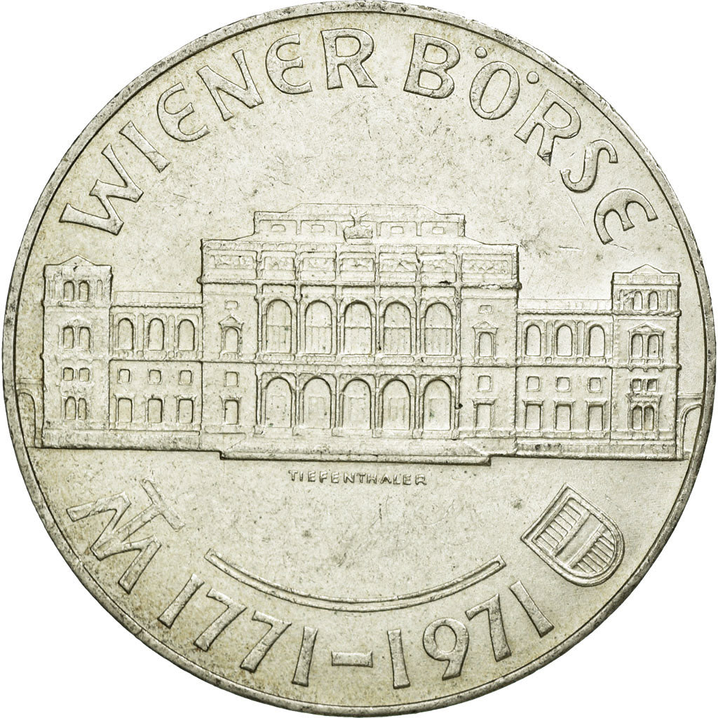 Coin, Austria, 25 Schilling, 1971, AU(50-53), Silver, KM:2910