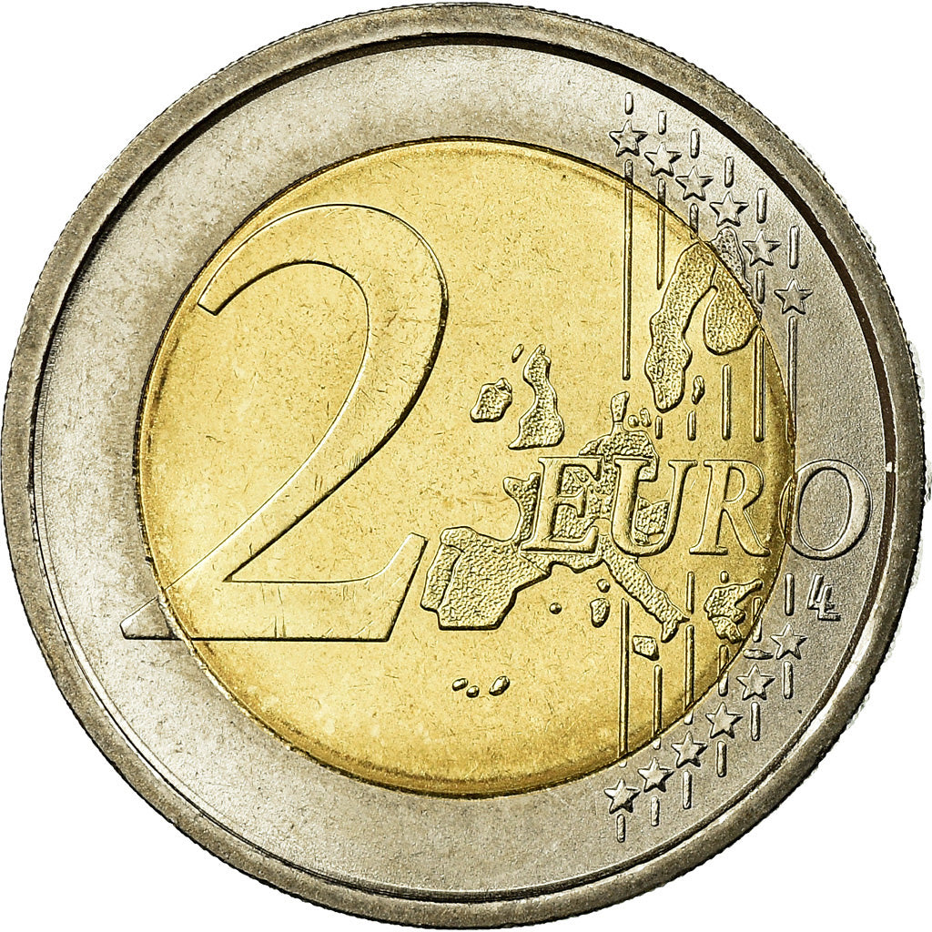 Italy, 2 Euro, 2002, MS(63), Bi-Metallic, KM:217