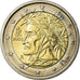 Italia, 2 Euro, 2002, SC, Bimetálico, KM:217