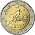 Griechenland, 2 Euro, 2002, UNZ, Bi-Metallic, KM:188