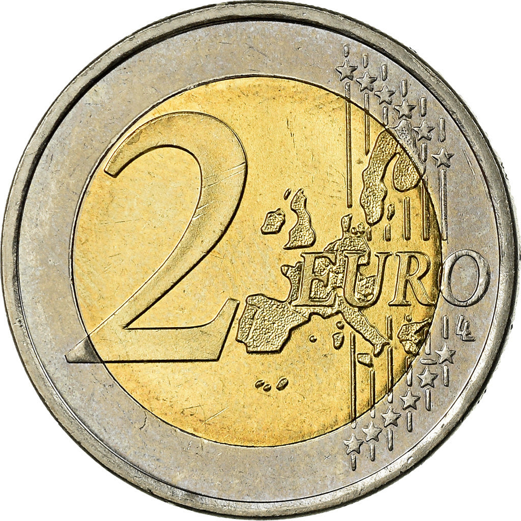 Griechenland, 2 Euro, 2002, UNZ, Bi-Metallic, KM:188
