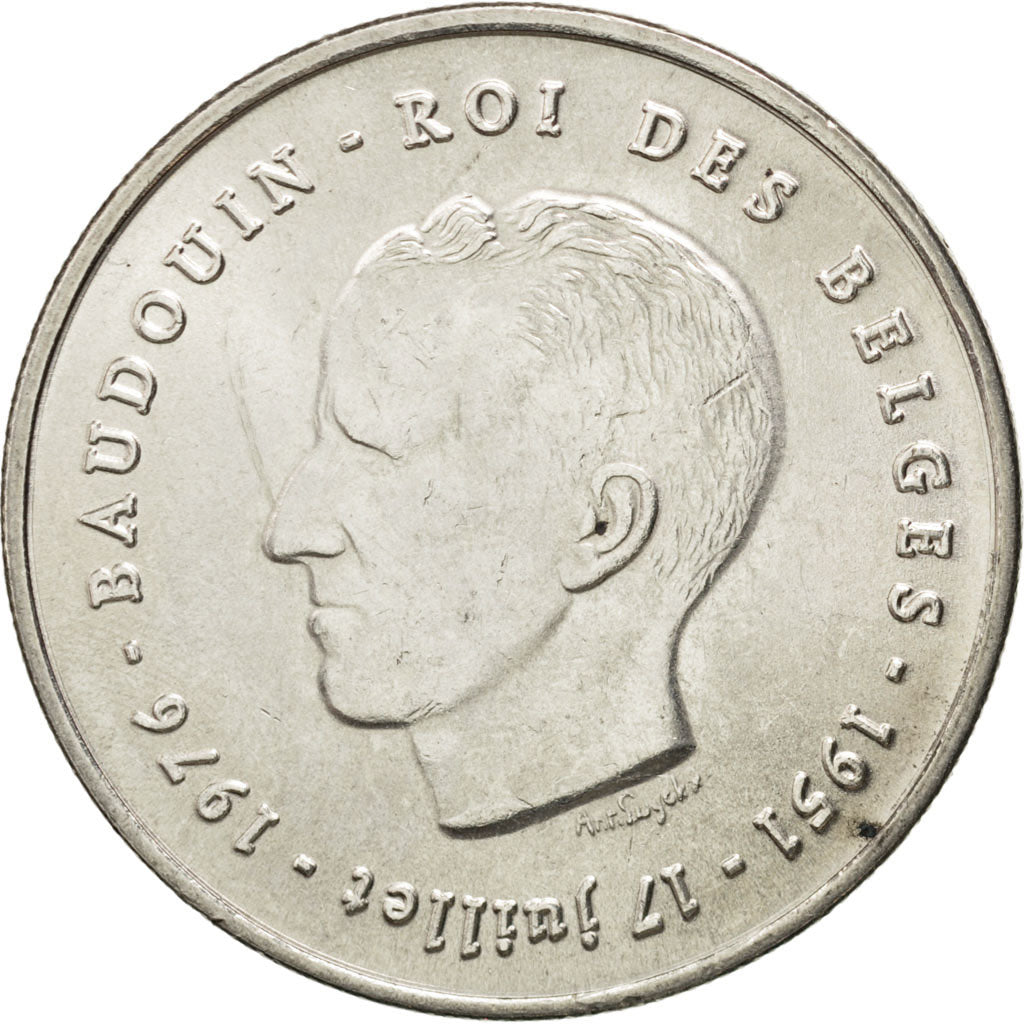 BELGIUM, 250 Francs, 250 Frank, 1971, KM #157.1, AU(50-53), Silver, 37, 24.86