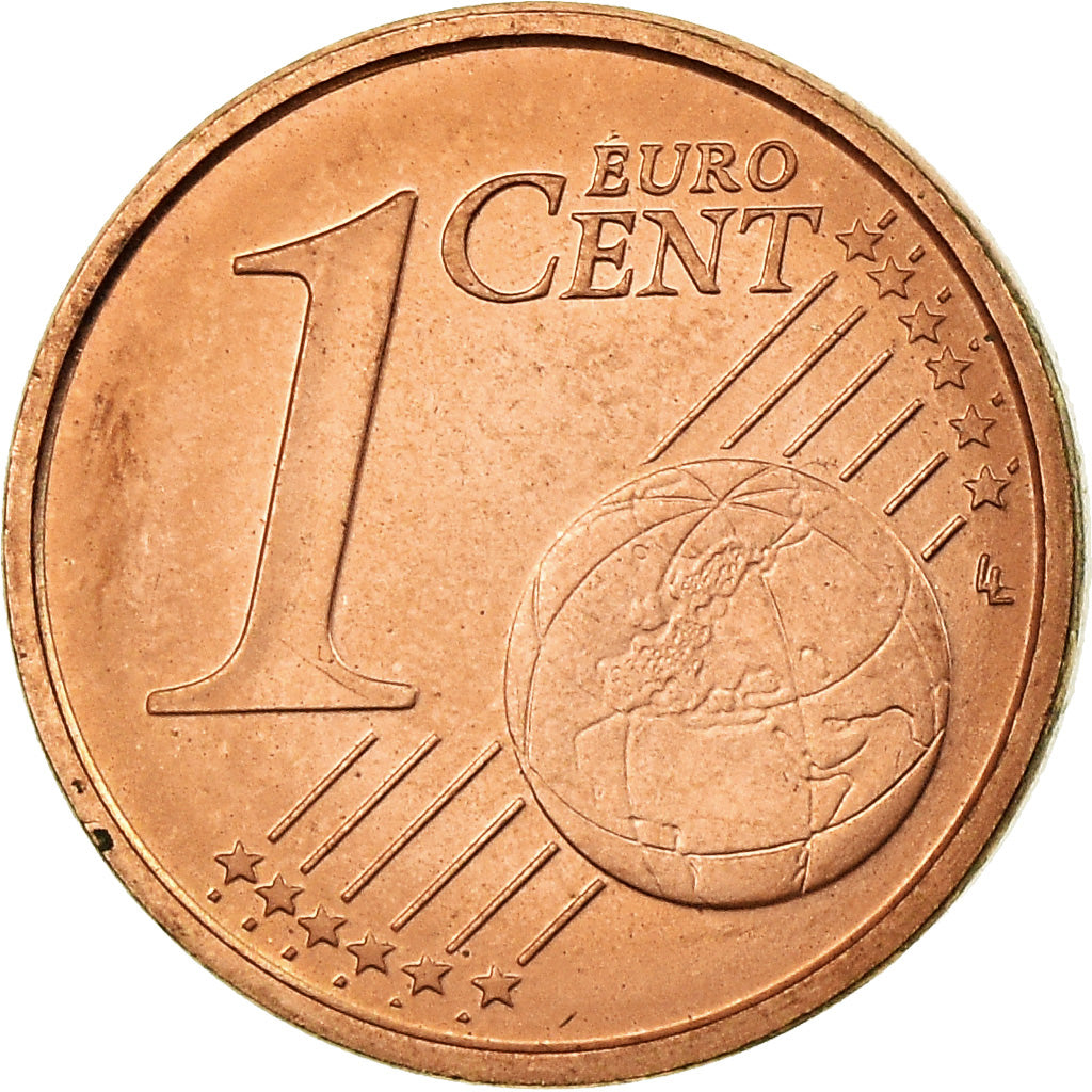 VATICAN CITY, Euro Cent, 2008, MS(63), Copper Plated Steel, KM:375