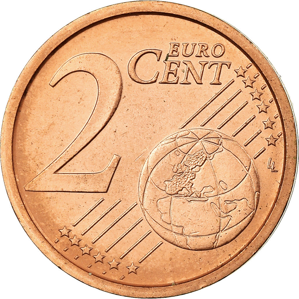 VATICAN CITY, 2 Euro Cent, 2010, MS(63), Copper Plated Steel, KM:376