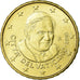 VATICAN CITY, 10 Euro Cent, 2010, MS(63), Brass, KM:385