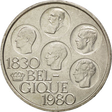 BELGIUM, 500 Francs, 500 Frank, 1980, Brussels, KM #161, EF(40-45), Silver Clad.