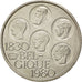 BELGIUM, 500 Francs, 500 Frank, 1980, Brussels, KM #161, EF(40-45), Silver Clad.