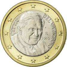 VATICAN CITY, Euro, 2010, MS(63), Bi-Metallic, KM:388
