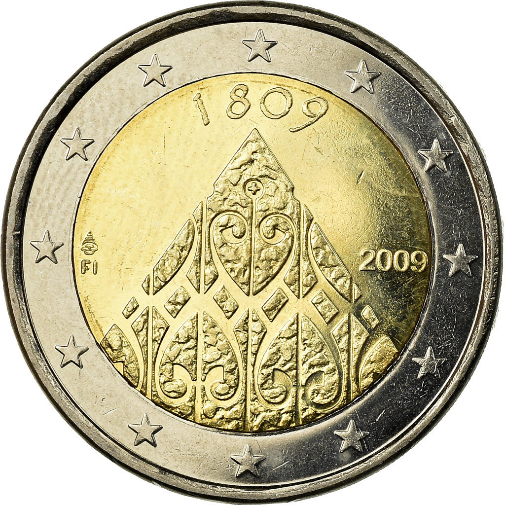 Finland, 2 Euro, Autonomy, 2009, MS(63), Bi-Metallic, KM:149