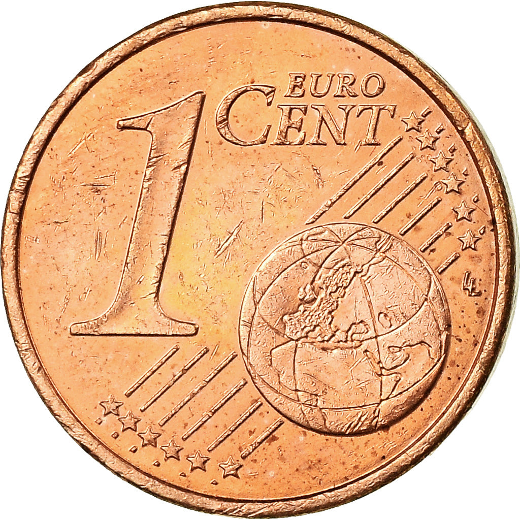 Monaco, Euro Cent, 2001, MS(63), Copper Plated Steel, KM:167