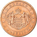 Monaco, 2 Euro Cent, 2001, MS(63), Copper Plated Steel, KM:168