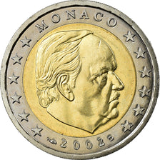 Monaco, 2 Euro, 2002, UNZ, Bi-Metallic, KM:174