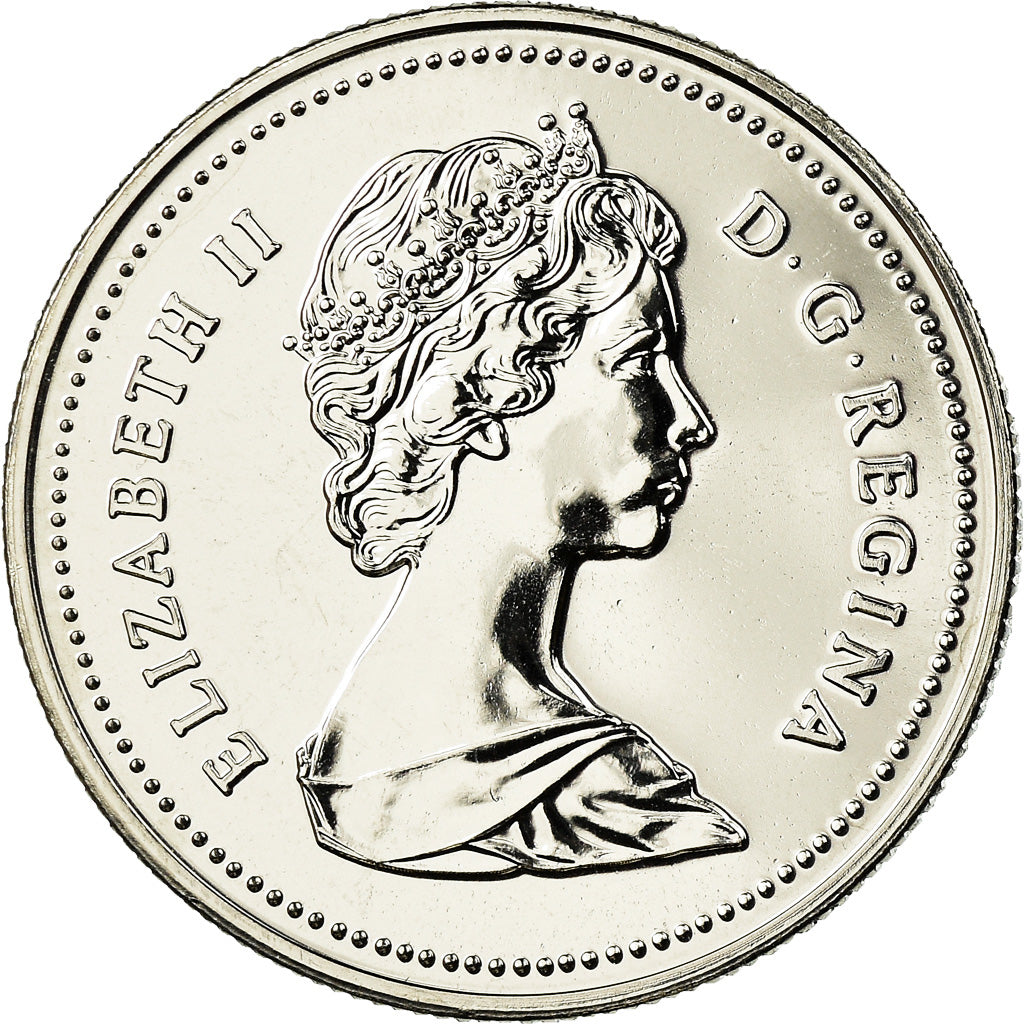 Münze, Kanada, Elizabeth II, 50 Cents, 1986, Royal Canadian Mint, Ottawa, STGL