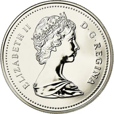 Coin, Canada, Elizabeth II, Dollar, 1986, Royal Canadian Mint, Ottawa