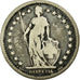 Moneta, Svizzera, 2 Francs, 1874, Bern, MB+, Argento, KM:21
