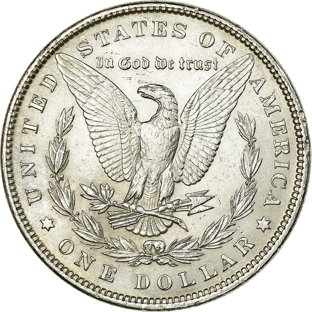 Moneta, Stati Uniti, Morgan Dollar, Dollar, 1896, U.S. Mint, Philadelphia, SPL-