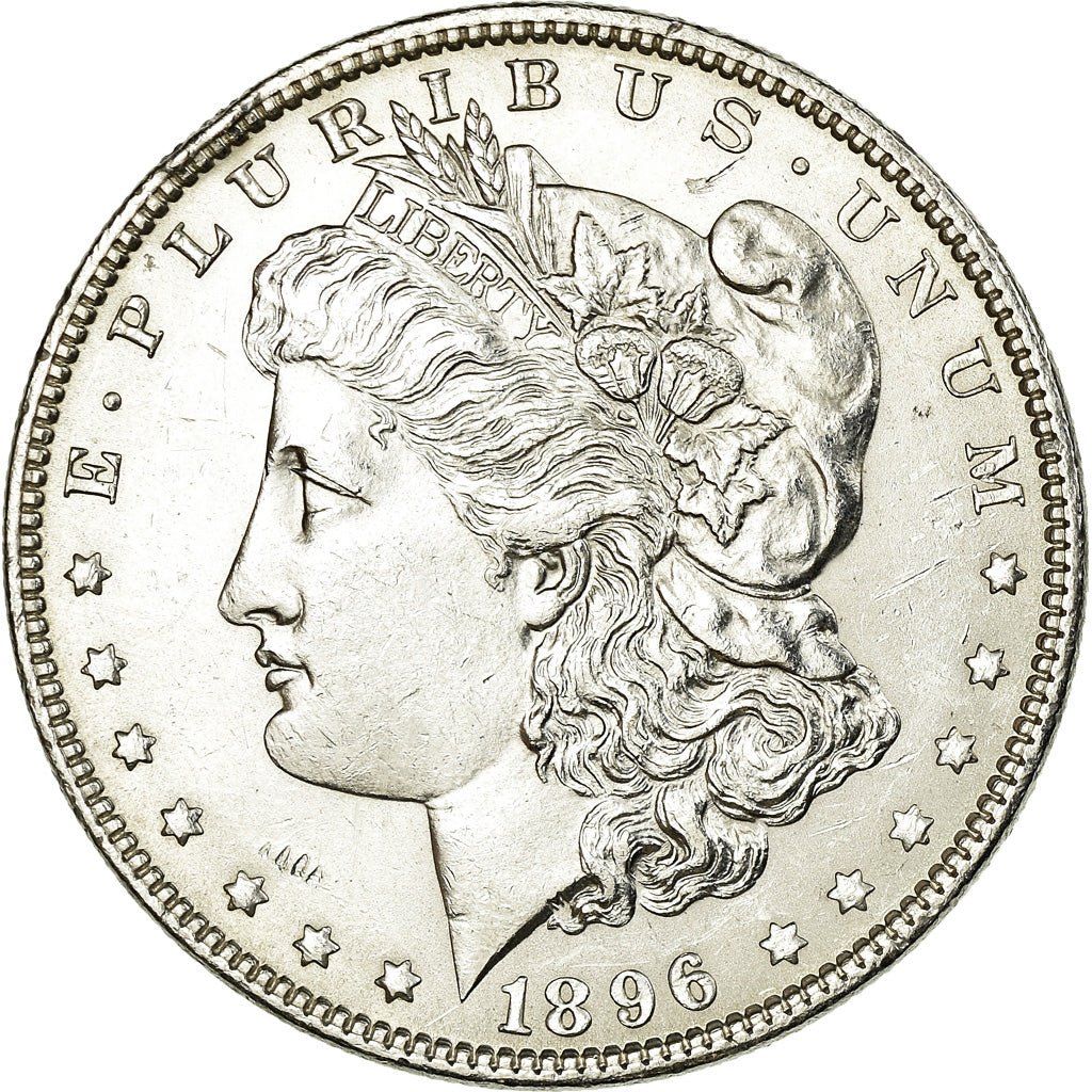 Moneta, Stati Uniti, Morgan Dollar, Dollar, 1896, U.S. Mint, Philadelphia, SPL-