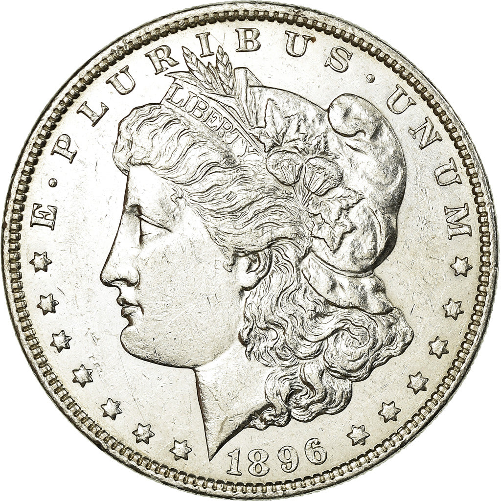 Monnaie, États-Unis, Morgan Dollar, Dollar, 1896, U.S. Mint, Philadelphie, SUP