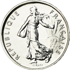 Coin, France, 5 Francs, 2001, Paris, MS(65-70), Silver, KM:1309, Gadoury:771