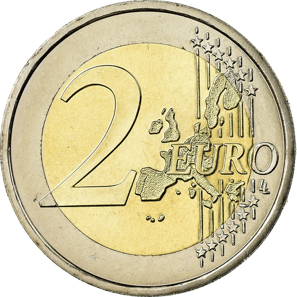 France, 2 Euro, 2003, MS(65-70), Bi-Metallic, KM:1289