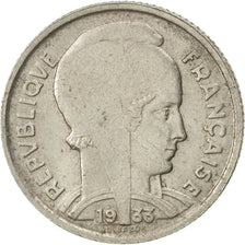 FRANCE, Bazor, 5 Francs, 1933, Paris, KM #887, AU(50-53), Nickel, 23.7, Gadoury.