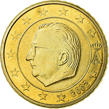 Belgium, 50 Euro Cent, 2000, AU(55-58), Brass, KM:229