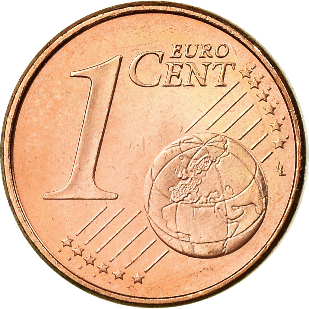 Spain, Euro Cent, 2008, Colorised, MS(63), Copper Plated Steel, KM:1040