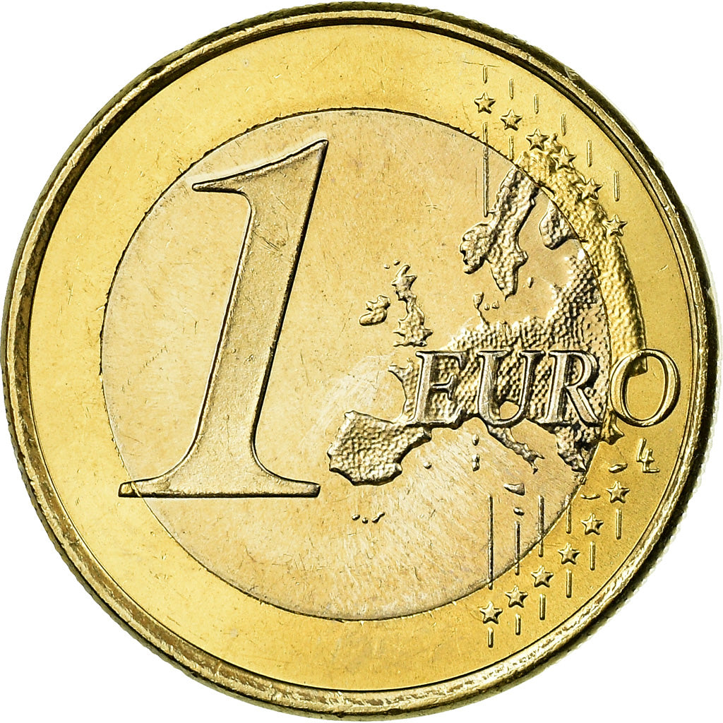Spagna, Euro, 2008, Colorised, SPL, Bi-metallico, KM:1073