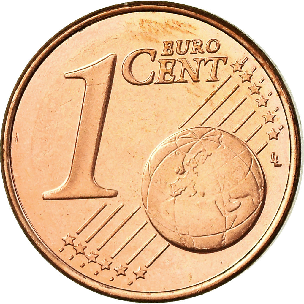 Slovenia, Euro Cent, 2007, Colorised, MS(63), Copper Plated Steel, KM:68