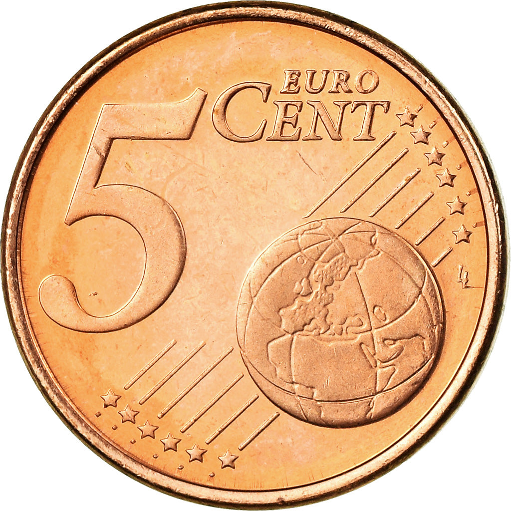 Slovenia, 5 Euro Cent, 2007, Colorised, MS(63), Copper Plated Steel, KM:70