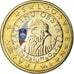 Slovenia, Euro, 2007, Colorised, MS(63), Bi-Metallic, KM:74
