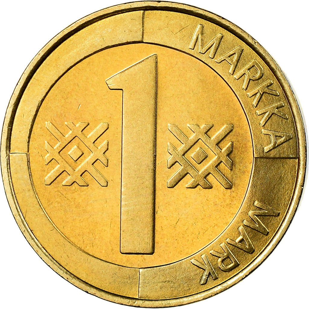 Coin, Finland, Markka, 1994, MS(63), Aluminum-Bronze, KM:76