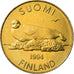 Coin, Finland, 5 Markkaa, 1994, MS(63), Copper-Aluminum-Nickel, KM:73