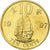 Moneda, Hong Kong, Elizabeth II, 10 Cents, 1997, SC, Latón chapado en acero