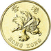 Moeda, Hong Kong, Elizabeth II, 50 Cents, 1997, MS(63), Aço Cromado a Latão