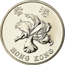 Coin, Hong Kong, Elizabeth II, Dollar, 1997, MS(63), Copper-nickel, KM:69a