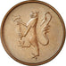 Moneda, Noruega, Olav V, 5 Öre, 1974, SC, Bronce, KM:415