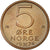Moneda, Noruega, Olav V, 5 Öre, 1974, SC, Bronce, KM:415