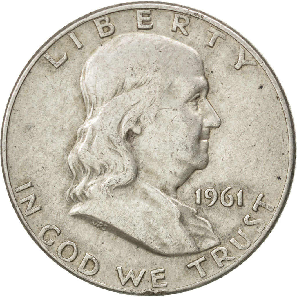 UNITED STATES, Franklin Half Dollar, Half Dollar, 1961, U.S. Mint, KM #199,...