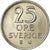 Coin, Sweden, Gustaf VI, 25 Öre, 1972, MS(63), Copper-nickel, KM:836