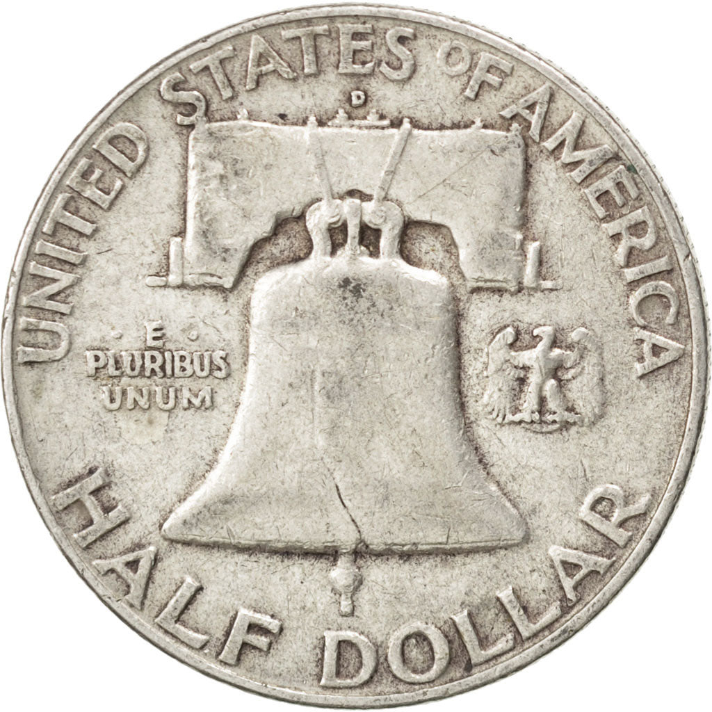 UNITED STATES, Franklin Half Dollar, Half Dollar, 1958, U.S. Mint, KM #199,...