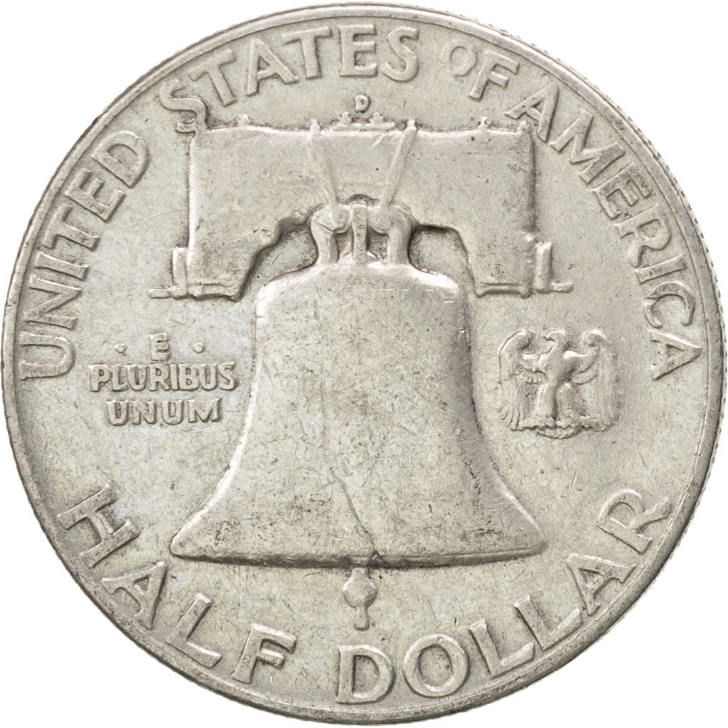 UNITED STATES, Franklin Half Dollar, Half Dollar, 1958, U.S. Mint, KM #199,...