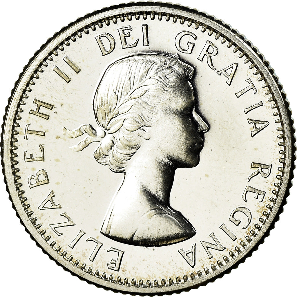 Monnaie, Canada, Elizabeth II, 10 Cents, 1962, Royal Canadian Mint, Ottawa, SPL