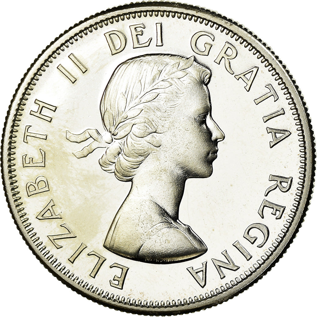 Monnaie, Canada, Elizabeth II, 50 Cents, 1962, Royal Canadian Mint, Ottawa, SPL
