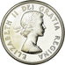 Monnaie, Canada, Elizabeth II, 50 Cents, 1962, Royal Canadian Mint, Ottawa, SPL