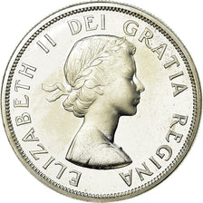 Coin, Canada, Elizabeth II, Dollar, 1962, Royal Canadian Mint, Ottawa, MS(63)