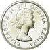 Coin, Canada, Elizabeth II, Dollar, 1962, Royal Canadian Mint, Ottawa, MS(63)